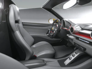 Ferrari 812 Competizione Aperta 2021 3D Model