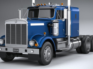 Generic American Truck USA 1980 3D Model