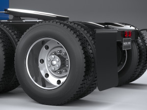 Generic American Truck USA 1980 3D Model