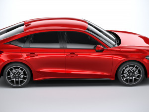 Honda Civic Hatchback 2022 3D Model