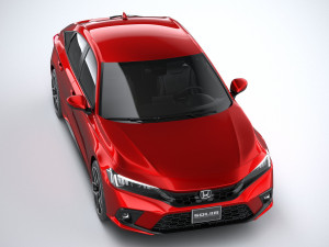 Honda Civic Hatchback 2022 3D Model