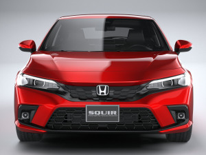 Honda Civic Hatchback 2022 3D Model