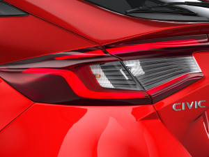 Honda Civic Hatchback 2022 3D Model