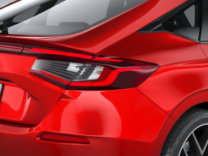 Honda Civic Hatchback 2022 3D Model