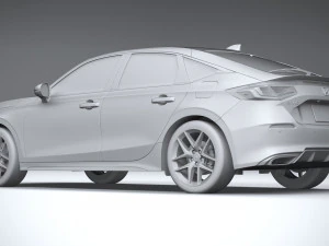 Honda Civic Hatchback 2022 3D Model