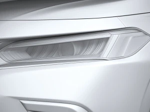 Honda Civic Hatchback 2022 3D Model
