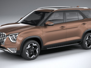 Hyundai Alcazar 2021 3D Model
