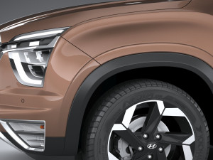 Hyundai Alcazar 2021 3D Model