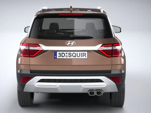 Hyundai Alcazar 2021 3D Model