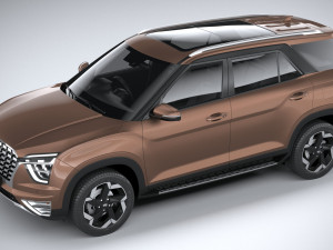 Hyundai Alcazar 2021 3D Model