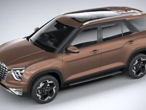 Hyundai Alcazar 2021 3D Model
