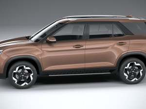 Hyundai Alcazar 2021 3D Model