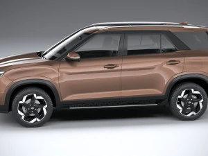 Hyundai Alcazar 2021 3D Model