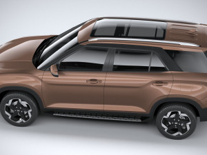 Hyundai Alcazar 2021 3D Model