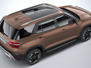 Hyundai Alcazar 2021 3D Model