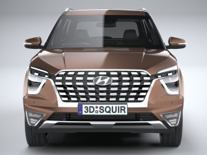 Hyundai Alcazar 2021 3D Model
