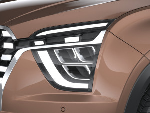 Hyundai Alcazar 2021 3D Model