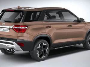 Hyundai Alcazar 2021 3D Model