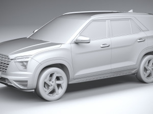 Hyundai Alcazar 2021 3D Model