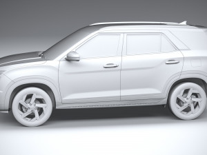 Hyundai Alcazar 2021 3D Model
