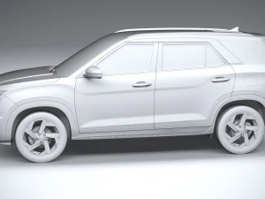 Hyundai Alcazar 2021 3D Model