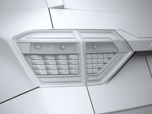 Hyundai Alcazar 2021 3D Model
