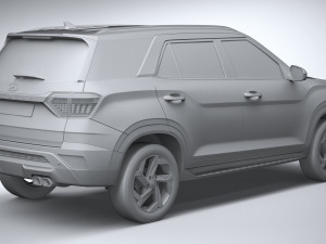Hyundai Alcazar 2021 3D Model