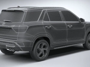Hyundai Alcazar 2021 3D Model