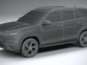 Hyundai Alcazar 2021 3D Model