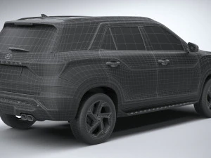 Hyundai Alcazar 2021 3D Model