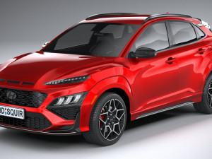 Hyundai Kona N 2021 Modelo 3D