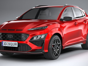 Hyundai Kona N 2021 Modelo 3D