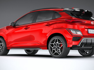 Hyundai Kona N 2021 Modelo 3D