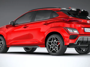 Hyundai Kona N 2021 3D Model
