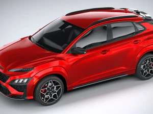 Hyundai Kona N 2021 3D Model