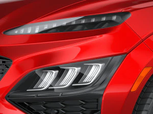 Hyundai Kona N 2021 3D Model