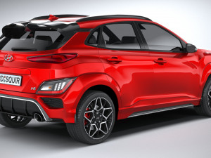 Hyundai Kona N 2021 Modelo 3D