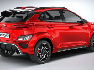Hyundai Kona N 2021 3D Model