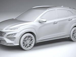 Hyundai Kona N 2021 Modelo 3D