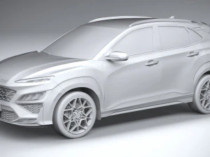 Hyundai Kona N 2021 3D Model