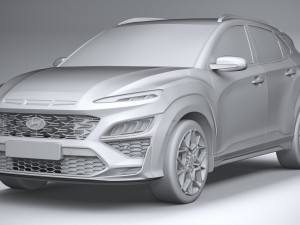 Hyundai Kona N 2021 Modelo 3D