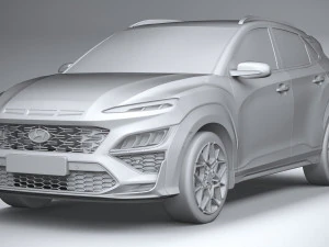 Hyundai Kona N 2021 3D Model