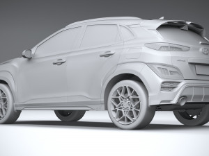 Hyundai Kona N 2021 Modelo 3D