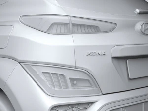 Hyundai Kona N 2021 3D Model
