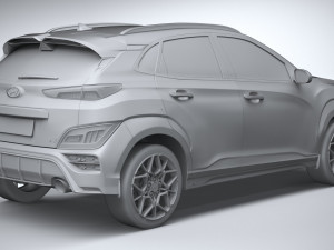 Hyundai Kona N 2021 Modelo 3D
