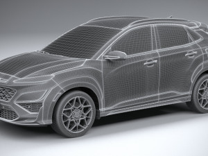 Hyundai Kona N 2021 Modelo 3D