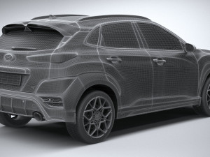 Hyundai Kona N 2021 Modelo 3D
