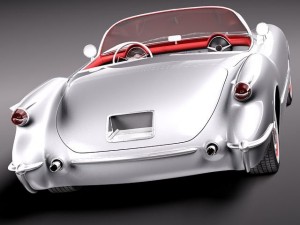 Chevrolet Corvette 1953 3D Modell