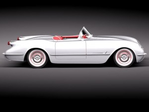 Chevrolet Corvette 1953 3D Modell