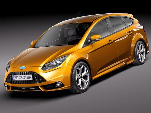 Focus ST 2012 3D Model .c4d .max .obj .3ds .fbx .stl .blend